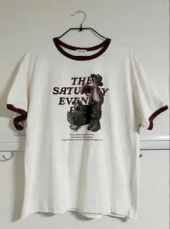 LEPSIM 【The Saturday Evening Post】プリントT