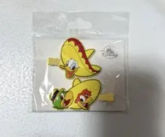 ドナルド　ホセとパンチート　ヘアクリップ