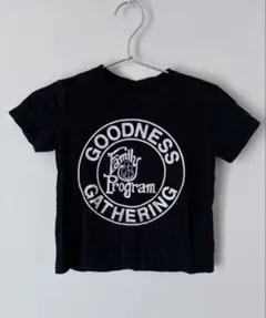 goodness gathering print T-shirt (NAVY)