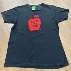 BEAMS ♡T ビームス　半袖Tシャツ　ブラック　サイズS りんごのサムネイル
