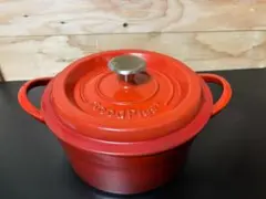 GoodPlus+ CASTPOT 両手鍋 20cm オレンジ - メルカリ