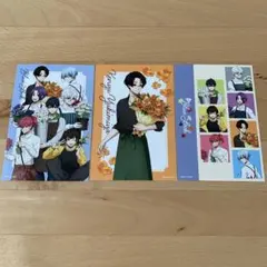 ブルーロック　フラワーマルシェ　ポストカード