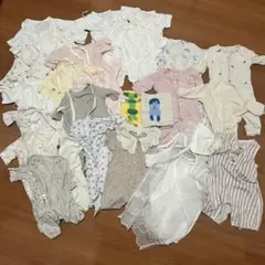 出産準備まとめ売り コンビ肌着 セレモニードレス 50-60 ユニクロ