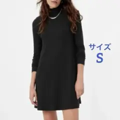 GAPモックネックミディワンピース