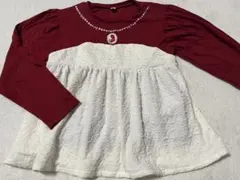 ディズニー　ベル長袖カットソー130