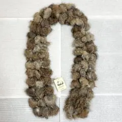 ラビットファー マフラー