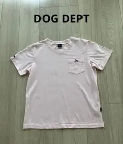 【DOG DEPT】半袖 Tシャツ Vネック　ピンク　Tシャツのサムネイル