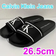 Calvin Klein Jeans CKロゴ シャワーサンダル ブラック黒のサムネイル