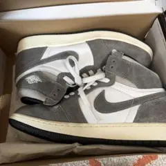 Nike Air Jordan 1 Black and Smoke Grey
