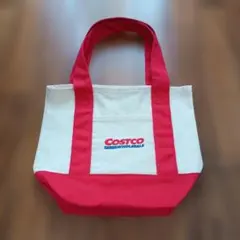 コストコCOSTCO ミニトートバッグ 赤のサムネイル