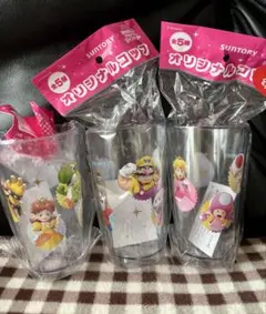 サントリー　スーパーマリオパーティージャンボリー　コラボコップ　3個セット