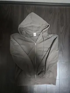 UnitedAthleユナイテッドアスレ　チャコール フルジップパーカー