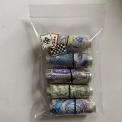 海外マステ　1ループ5本セット③