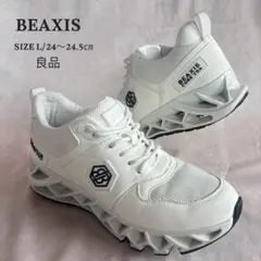 良品 BEAXIS バランスコアスニーカー3 L ホワイト 24〜24.5㎝のサムネイル