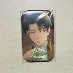 進撃の巨人 WIT まるかく缶バッジ リヴァイ