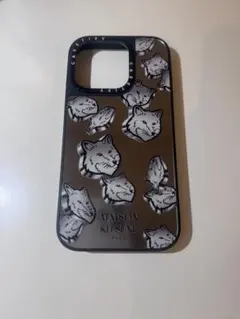MAISON KITSUNÉ casetify スマホケース　シルバー