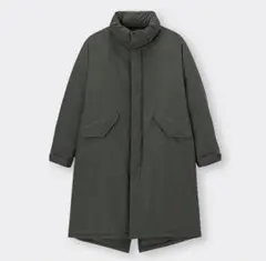 GU コート ダークグリーン M