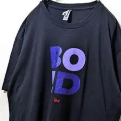 ネクストレベル BOLD KW デカロゴ Tシャツ ブラック 黒 L 古着