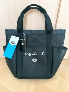 agnes b. x arena メッシュバッグ 新品未使用タグ付き