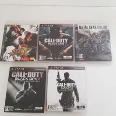 プレステ3ソフト5本まとめ売り