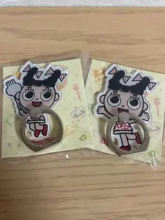 スガキヤ　スーちゃん　スマホリング 2個