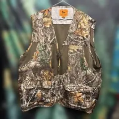 OUTFITTERS RIDGE リアルツリーカモ フィッシングベスト L 総柄 OUTFITTERS RIDGE リアルツリーカモ フィッシングベスト L 総柄 - メルカリ