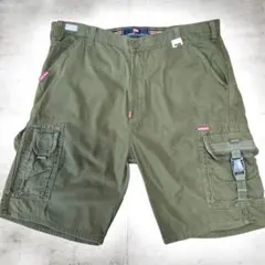 90s ECKO UNLTD ワイド カーゴ ショーツ ミリタリー40のサムネイル