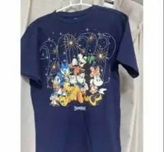 お値下げ！Disney カリフォルニア　ミッキー Tシャツ ネイビー