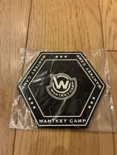 WANTKEY CAMP 六角形コースター　新品未使用　アウトドア　キャンプのサムネイル