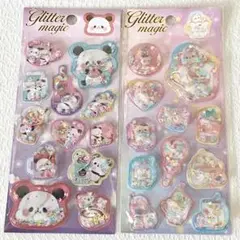 未開封✨ウォーターシール ２種セット ゆめかわ 海外シール ハリネズミ⭐️パンダ