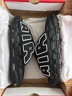 Nike Air More Uptempo Slide Black