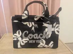COACH コーチ トートバッグ カーゴトート 34cm リボンのサムネイル