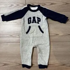 babyGAP グレー ネイビー ロンパース 12-18months 80cm
