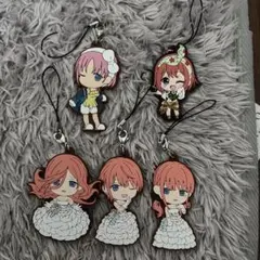 五等分の花嫁 アクリルストラップ 5個セット
