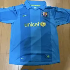 Fc Barcelona away 07 08 バルセロナ バルサ ユニフォーム - メルカリ