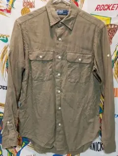 【90s】ポロ・ラルフローレン レイヨンシャツ