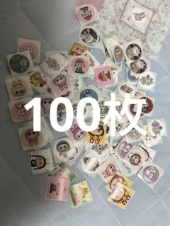 labubuラブブ可愛いキャラクターシールセット 約100枚