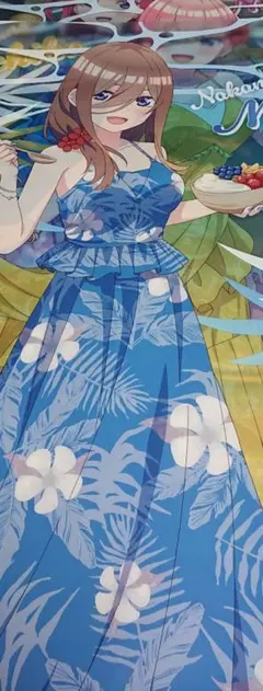 五等分の花嫁 三玖 一花 タペストリー 五等分の花嫁 三玖 一花 B2タペストリー 初期 水着 コンテンツ