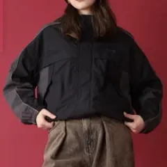 nikoand.. てぃら HazyClub シアーアノラックパーカー ネイビー - メルカリ