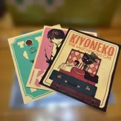 キヨ猫 ステッカー かわいい 3セット