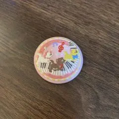 ディズニー刺繍缶バッジ【おしゃれキャット】