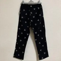 petit main アソート刺繍パンツ ネイビー 130 新品