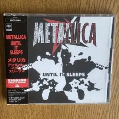 見本盤帯付き METALLICA「UNTIL IT SLEEPS」CD