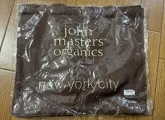 john masters organics トートバッグ ブラウン