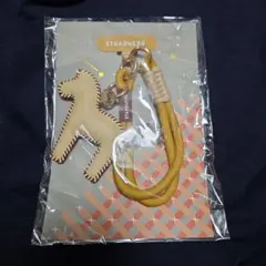 スターバックス　海外　馬　午年　スマホストラップ