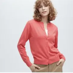 ユニクロ　UVカットクルーネックカーディガン