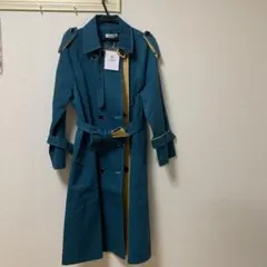 ダークグリーン トレンチコート M