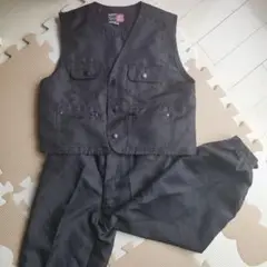 SANDAN ブラック ベスト パンツ セット