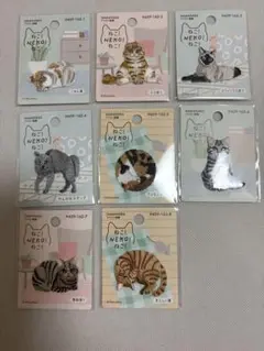 ワッペン　ねこ！NEKO！ねこ！　8種類