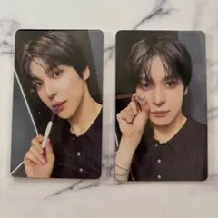 ATEEZ タワレコカフェ ユノ 前期 後期 トレカ 2枚セット コンプ アチズ